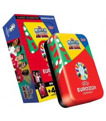 Topps Match Attax UEFA EURO 2024 Mega Tin 3 INTERNATIONAL ICONS